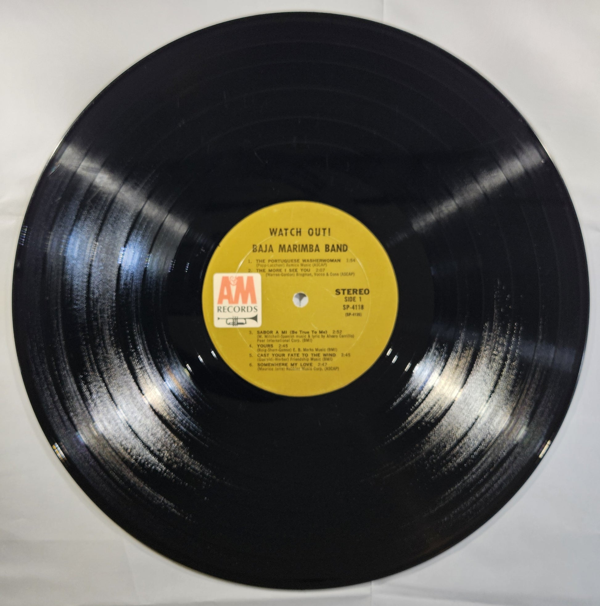 Baja Marimba Band - Watch Out! [1966 Monarch Pressing] [Used Vinyl Record LP]