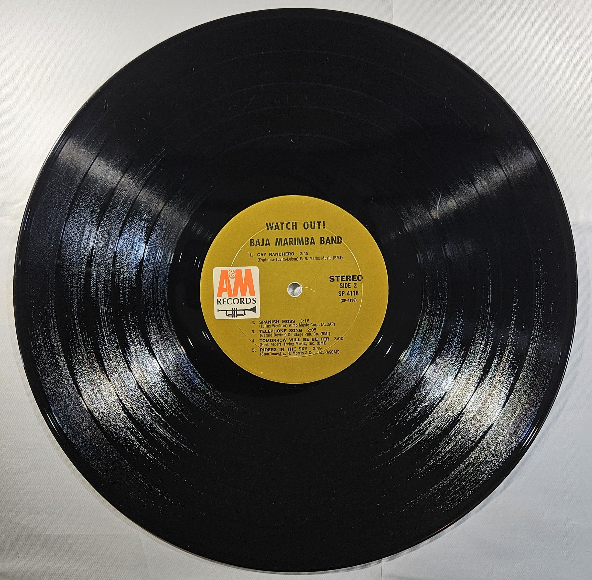 Baja Marimba Band - Watch Out! [1966 Monarch Pressing] [Used Vinyl Record LP]