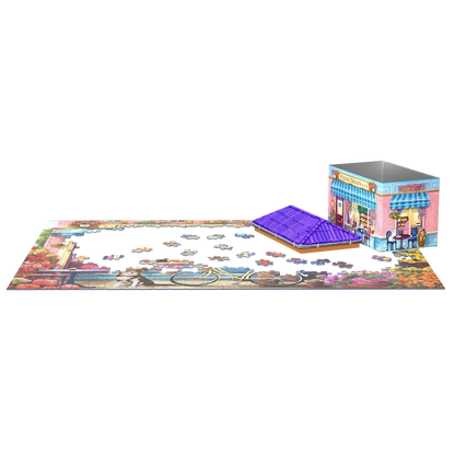 Bakery Shop 550 Piece Jigsaw Puzzle in Tin Eurographics