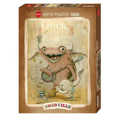 Banjo Zozoville 1000 Piece Jigsaw Puzzle Heye