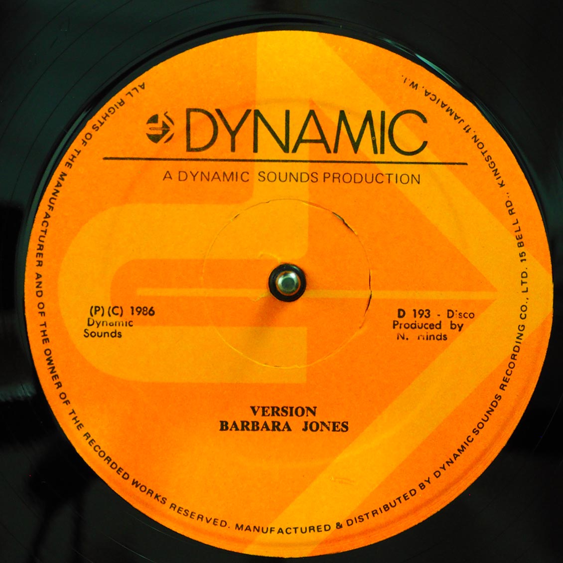 Barbara Jones - The Power of Love / Version [1986 New Vinyl Record 12" Single]