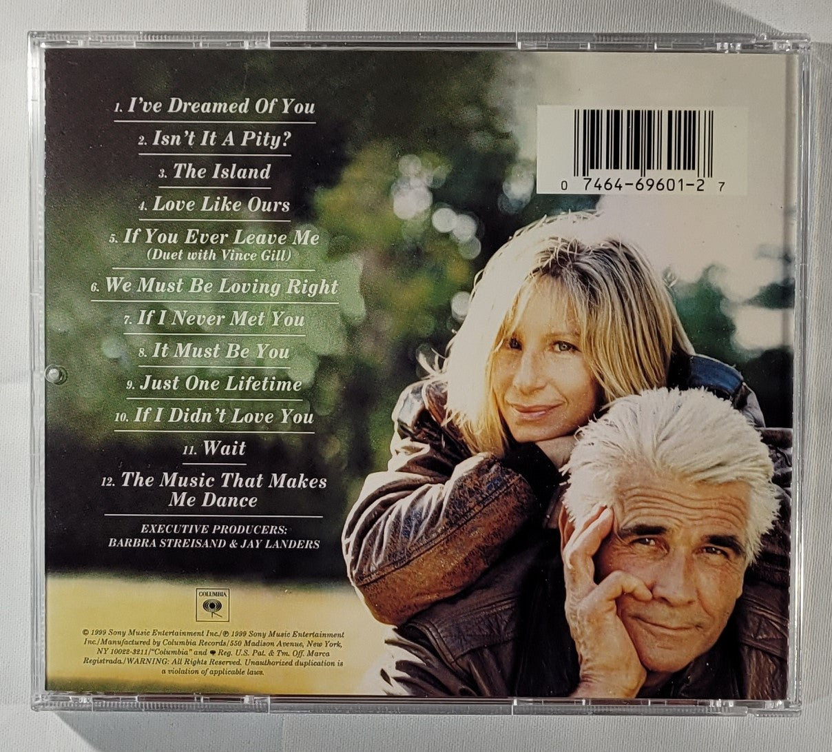 Barbra Streisand - A Love Like Ours [1999 Used CD]