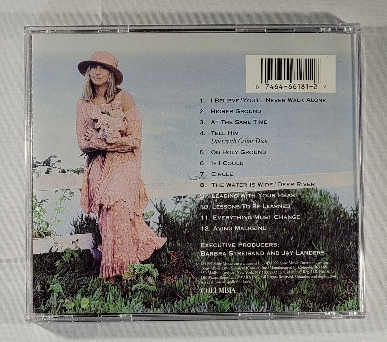 Barbra Streisand - Higher Ground [1997 Used CD]