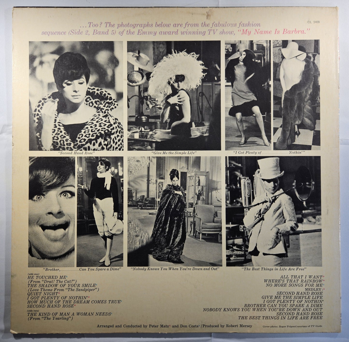 Barbra Streisand - My Name Is Barbra, Two... [1966 Mono] [Used Vinyl Record LP]