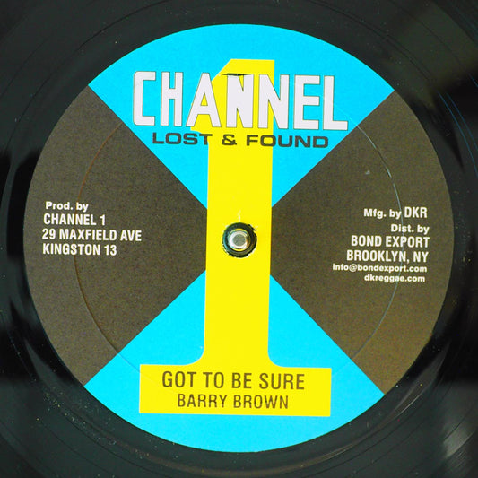 Barry Brown - Got to Be Sure / Little John - Working Woman [2016 45RPM] [New Vinyl Record 10" Single]