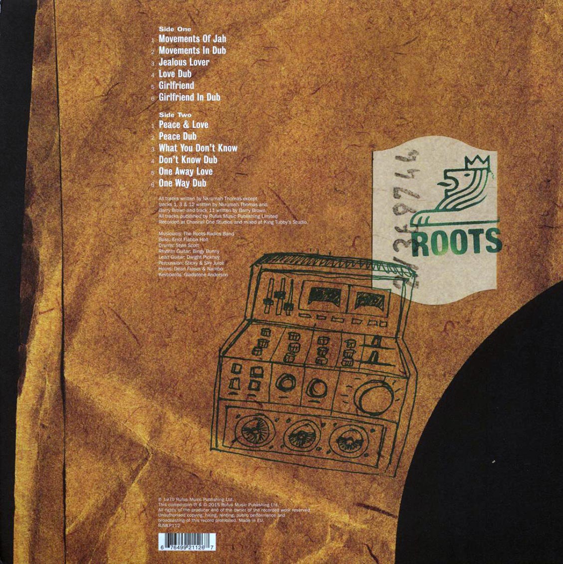 Barry Brown Meets The Scientist With The Roots Radics - At King Tubby's [2016 Reissue] [New Vinyl Record LP]