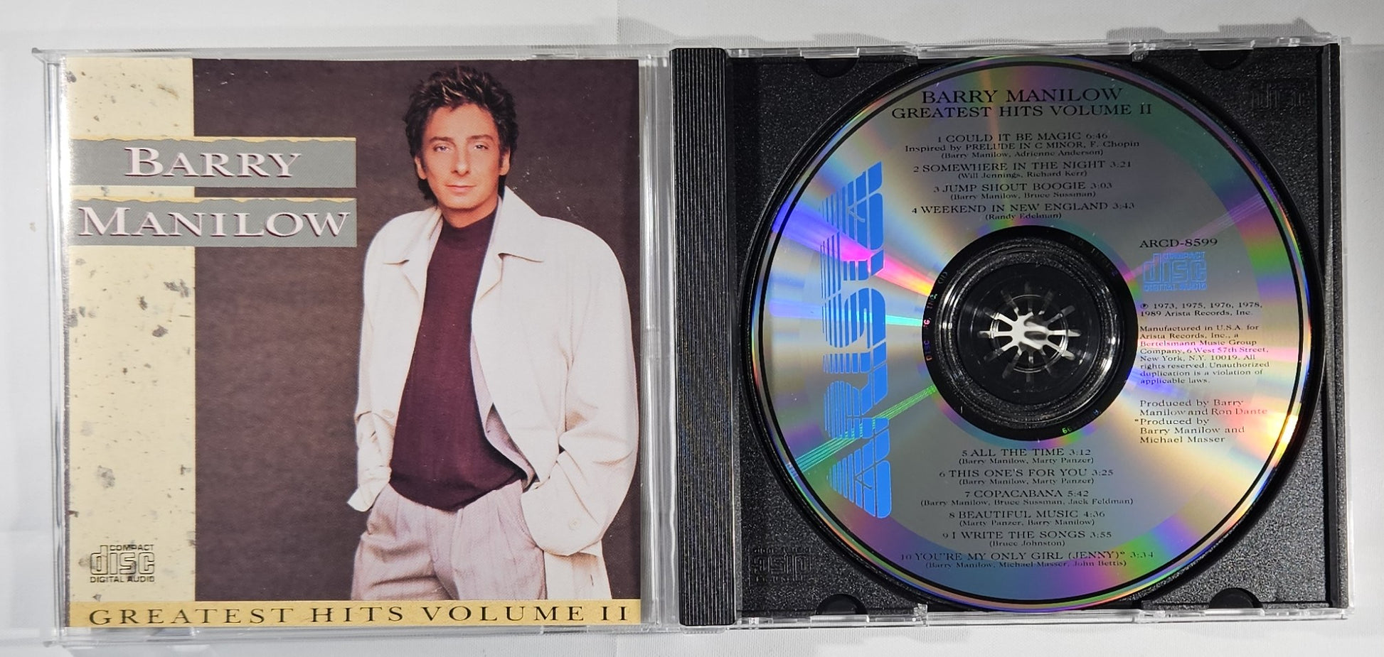 Barry Manilow - Greatest Hits Volume II [Compilation Remastered] [Used CD]