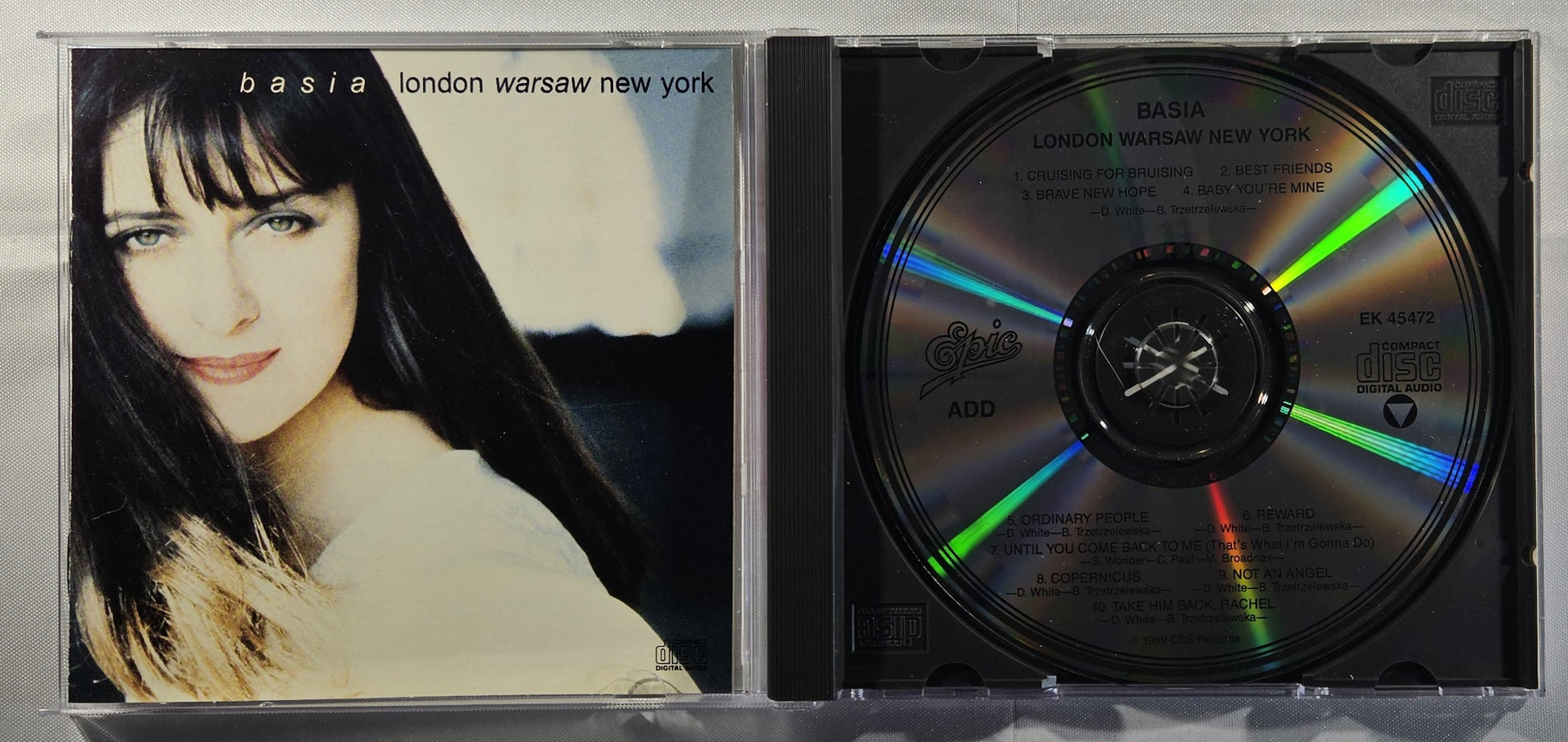 Basia - London Warsaw New York [1990 Used CD]