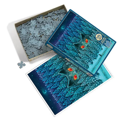 Be Wary the Silent Night 500 Piece Jigsaw Puzzle Cobble Hill