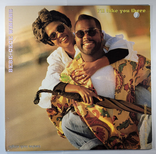 BeBe & CeCe Winans - I'll Take You There [1991 Used Vinyl Record 12" Single]