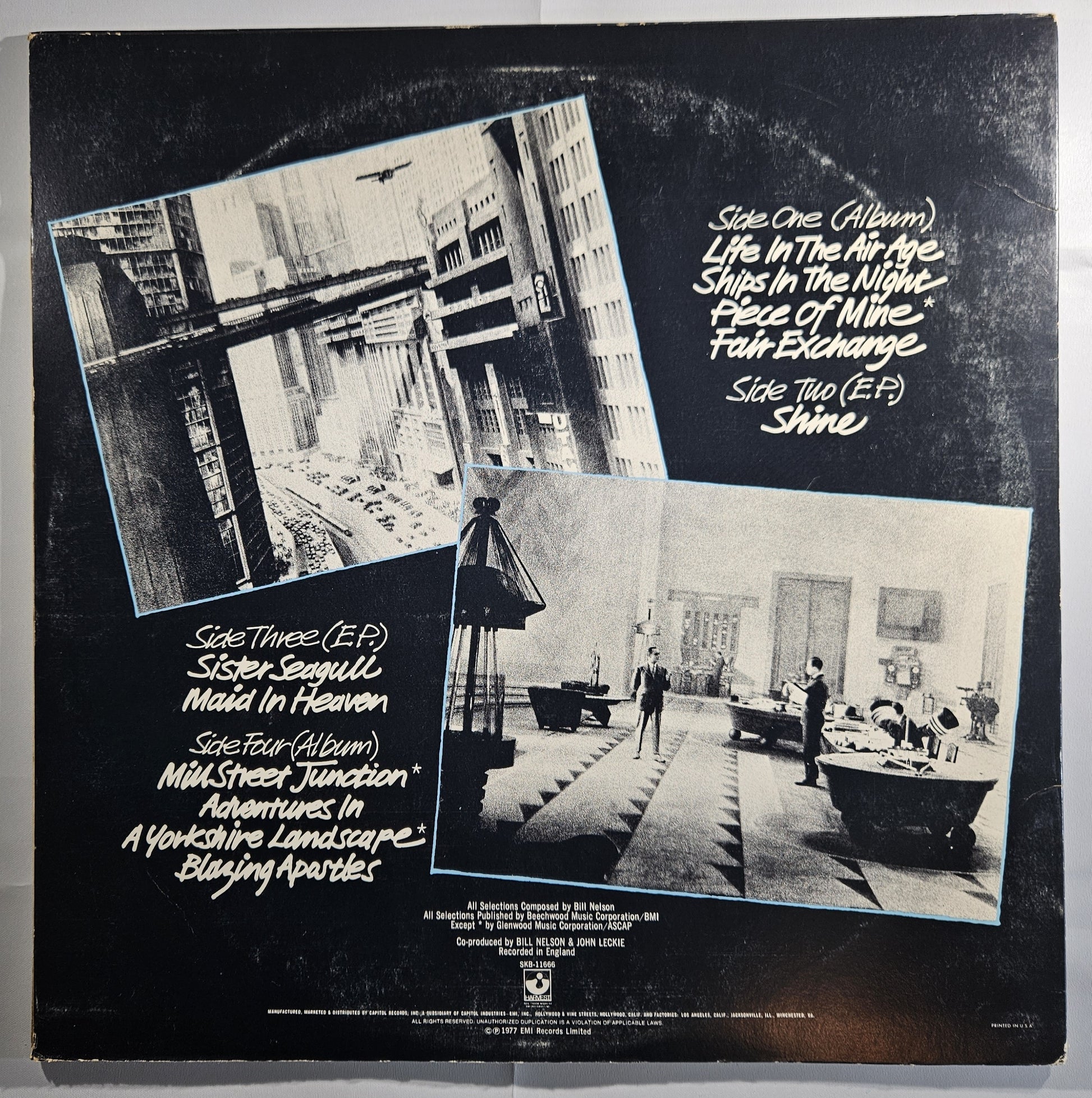 Be Bop Deluxe - Live! In the Air Age [1977 Los Angeles Pressing] [Used Double Vinyl Record LP]
