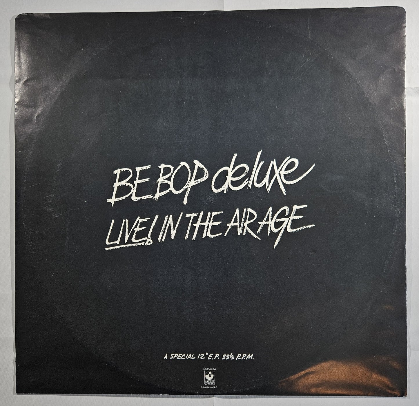 Be Bop Deluxe - Live! In the Air Age [1977 Los Angeles Pressing] [Used Double Vinyl Record LP]