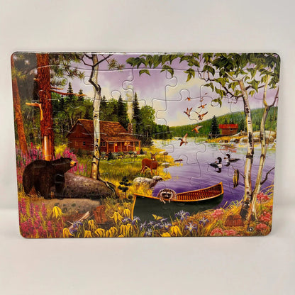 Bear Lake 35 Piece Tray Jigsaw Puzzle Cobble Hill