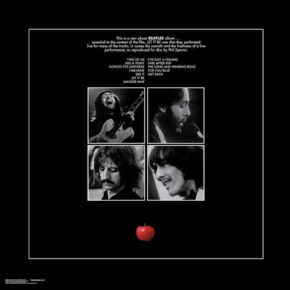 The Beatles Let it Be Album Art Double Sided Jigsaw Puzzle