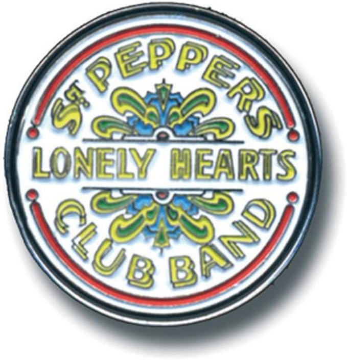 The Beatles - Sgt Pepper Drum Metal Pin Badge