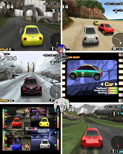 Beetle Adventure Racing N64 Nintendo 64 Video Game Cartridge 1999