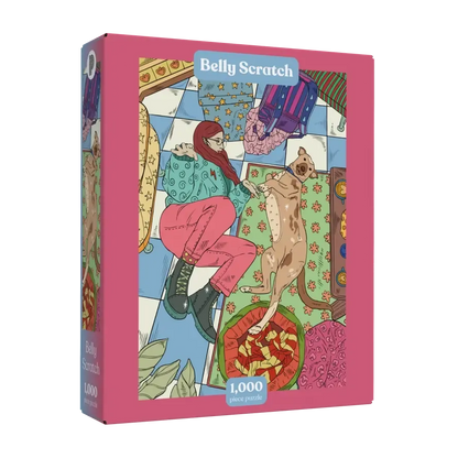 Belly Scratch 1000 Piece Jigsaw Puzzle Puzzledly