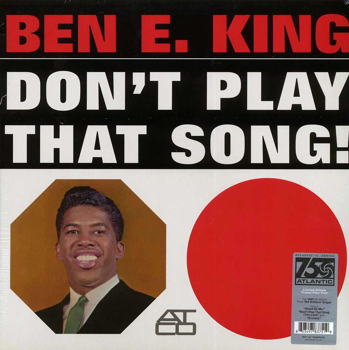 Ben E. King - Don't Play That Song! [2023 Reissue Limited Mono Clear] [New Vinyl Record LP]