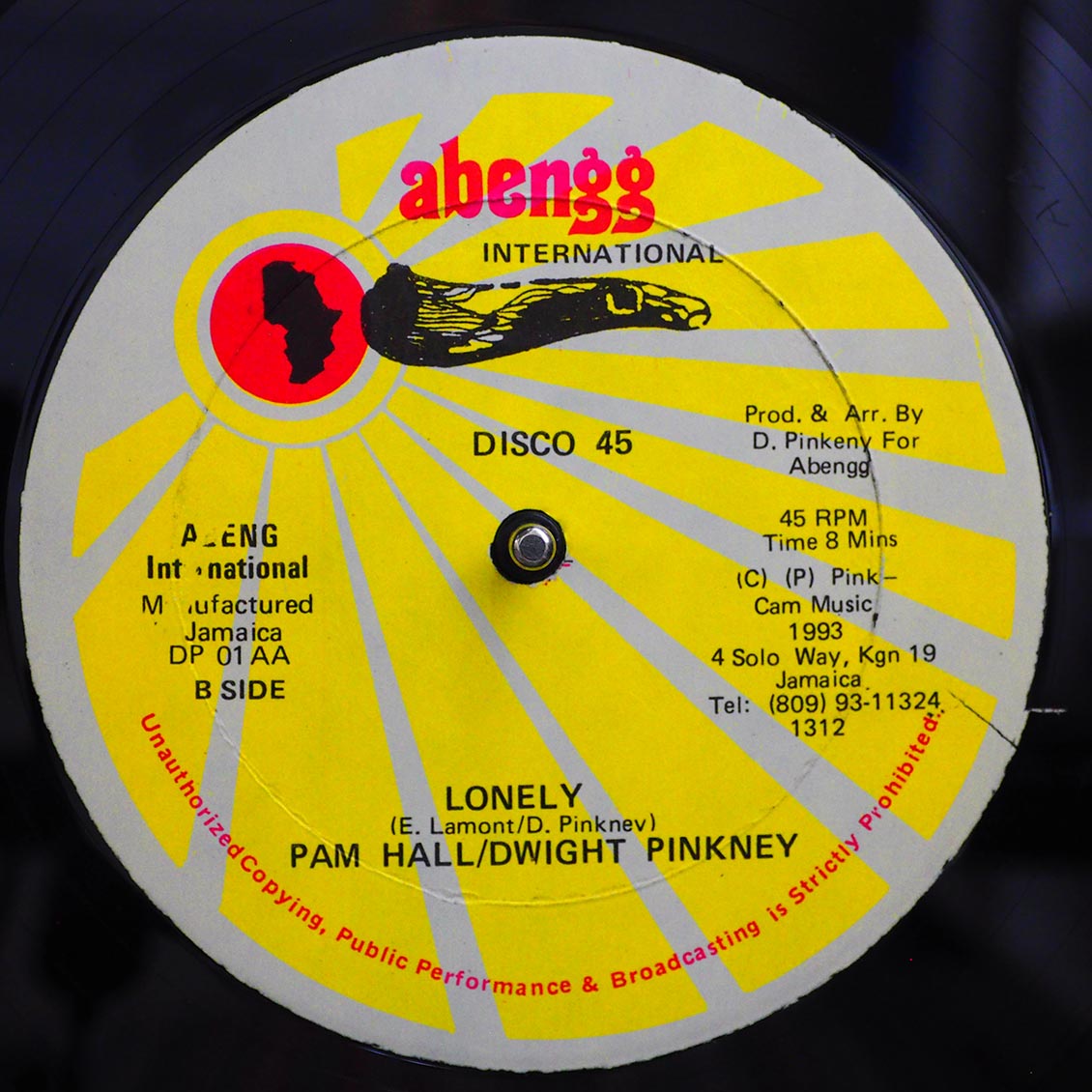 Beres Hammond - Stay / Pam Hall, Dwight Pinkney - Lonely [1993 New Vinyl Record 12" Single]