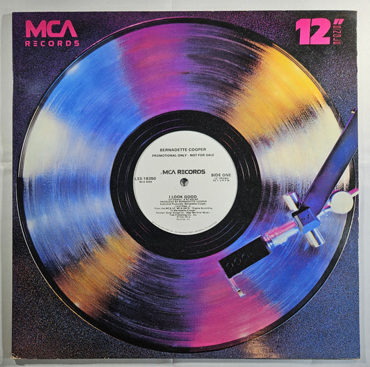 Bernadette Cooper - I Look Good [1990 Promo] [Used Vinyl Record12" Single]
