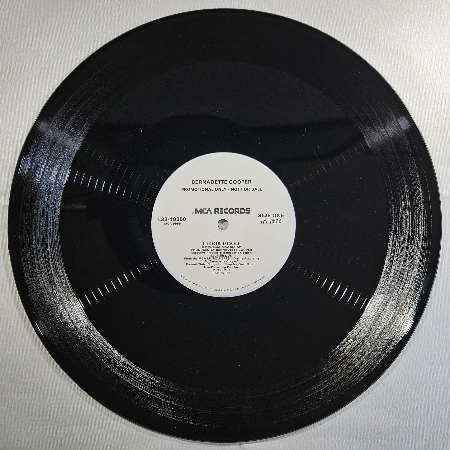 Bernadette Cooper - I Look Good [1990 Promo] [Used Vinyl Record12" Single]