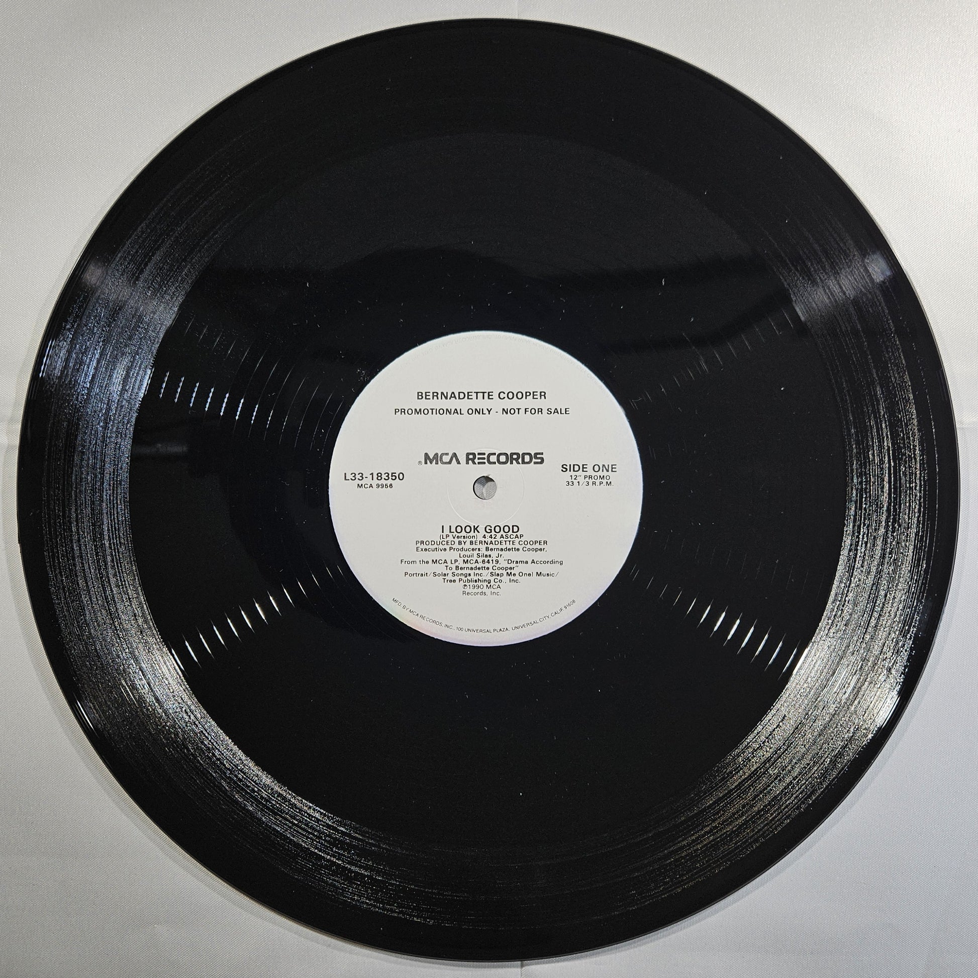 Bernadette Cooper - I Look Good [1990 Promo] [Used Vinyl Record12" Single]