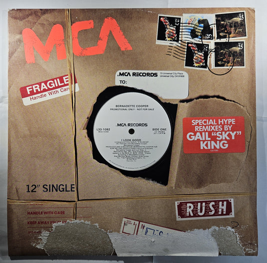 Bernadette Cooper - I Look Good [1990 Promo] [Used Vinyl Record 12" Single]