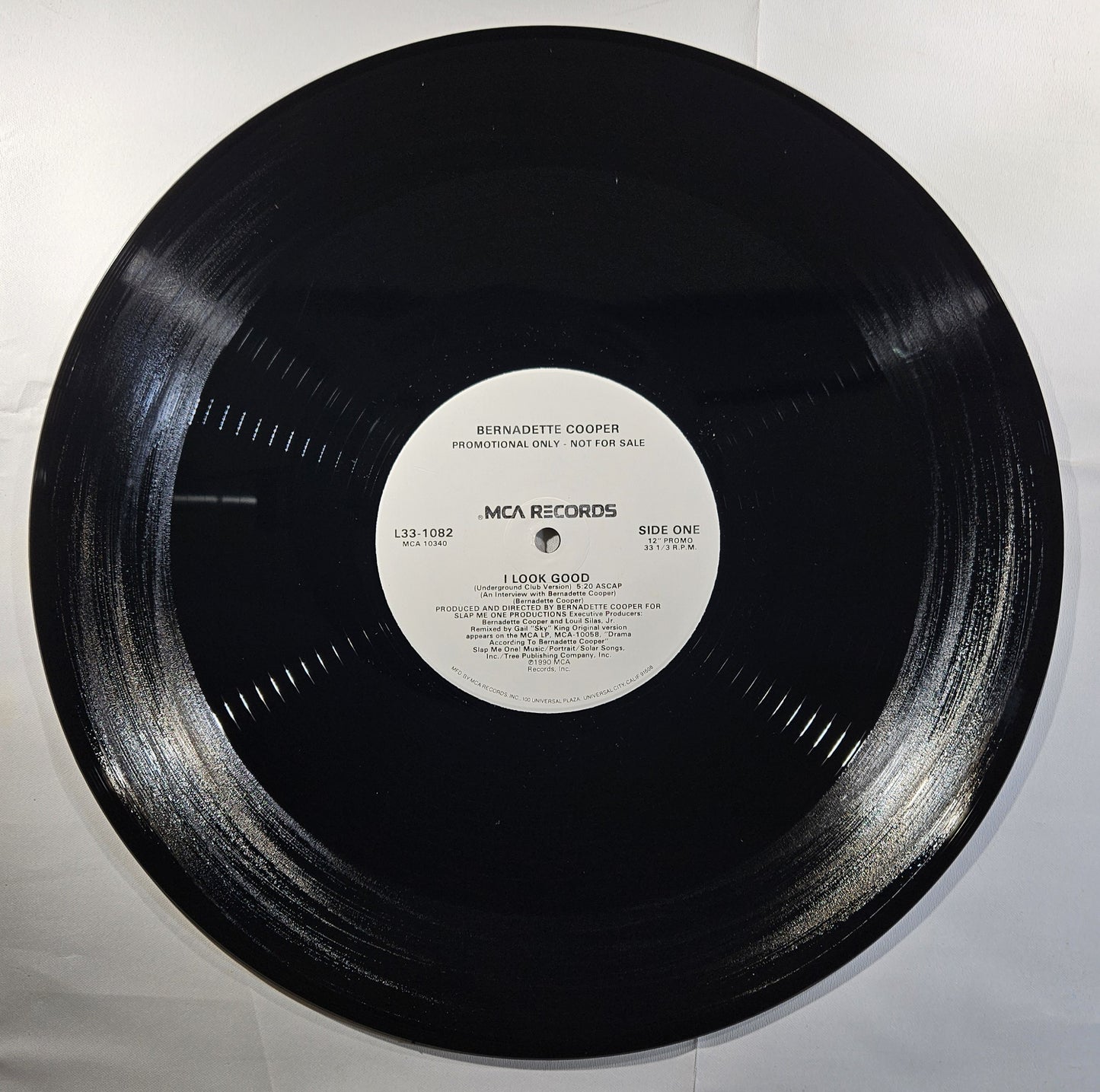 Bernadette Cooper - I Look Good [1990 Promo] [Used Vinyl Record 12" Single]