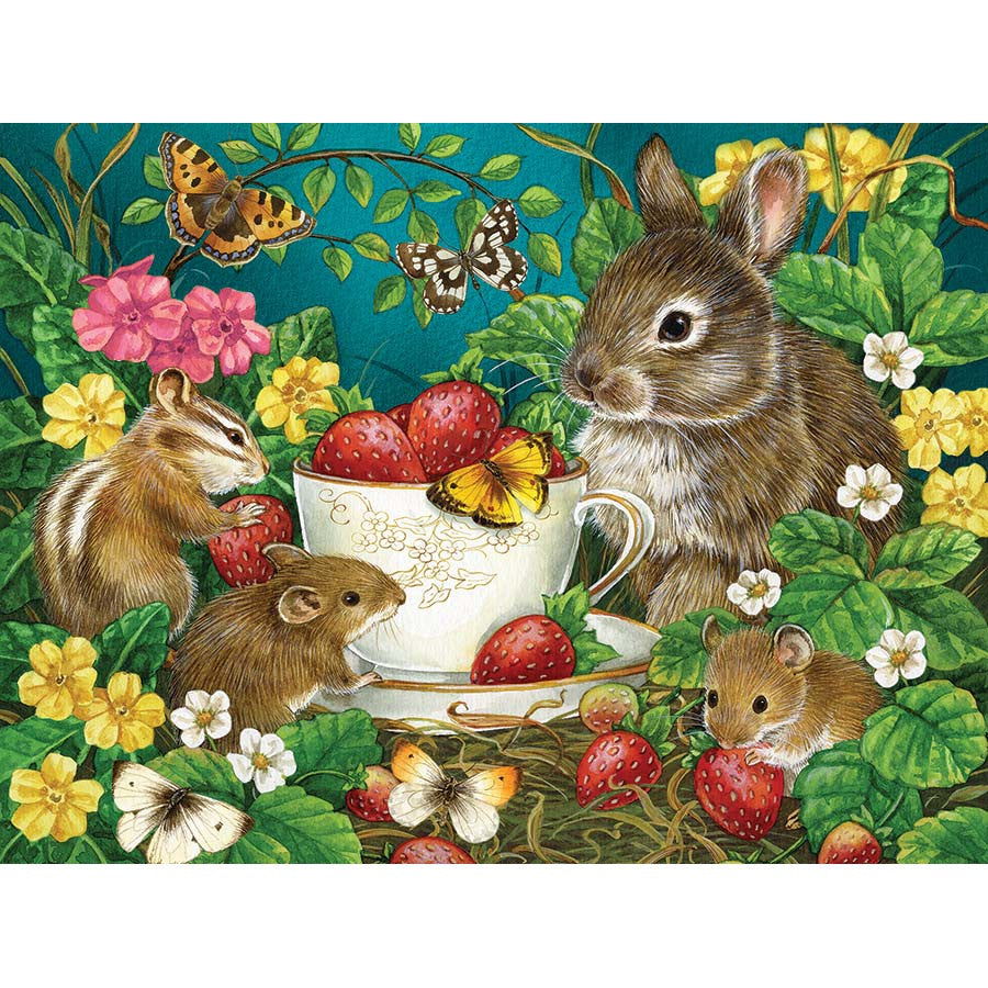 Berry Sweet 275 Large Piece Jigsaw Puzzle Cobble Hill