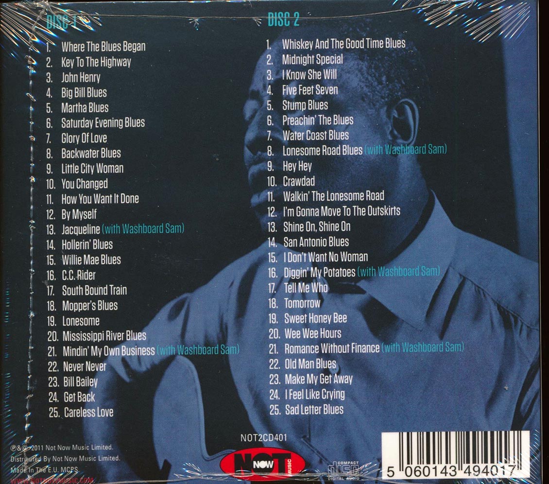 Big Bill Broonzy - The Anthology [2011 Compilation Remastered] [New Double CD]