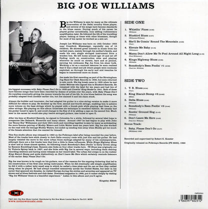 Big Joe Williams - Big Joe Williams and His Nine String Guitar [2022 Reissue 180G] [New Vinyl Record LP]