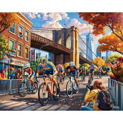 Bike Race 210 Piece Jigsaw Puzzle Boardwalk