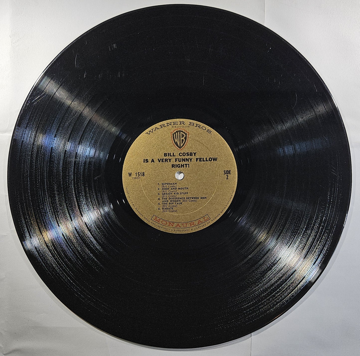 Bill Cosby - Bill Cosby Is a Very Funny Fellow Right! [1965 Reissue Mono] [Used Vinyl Record LP]