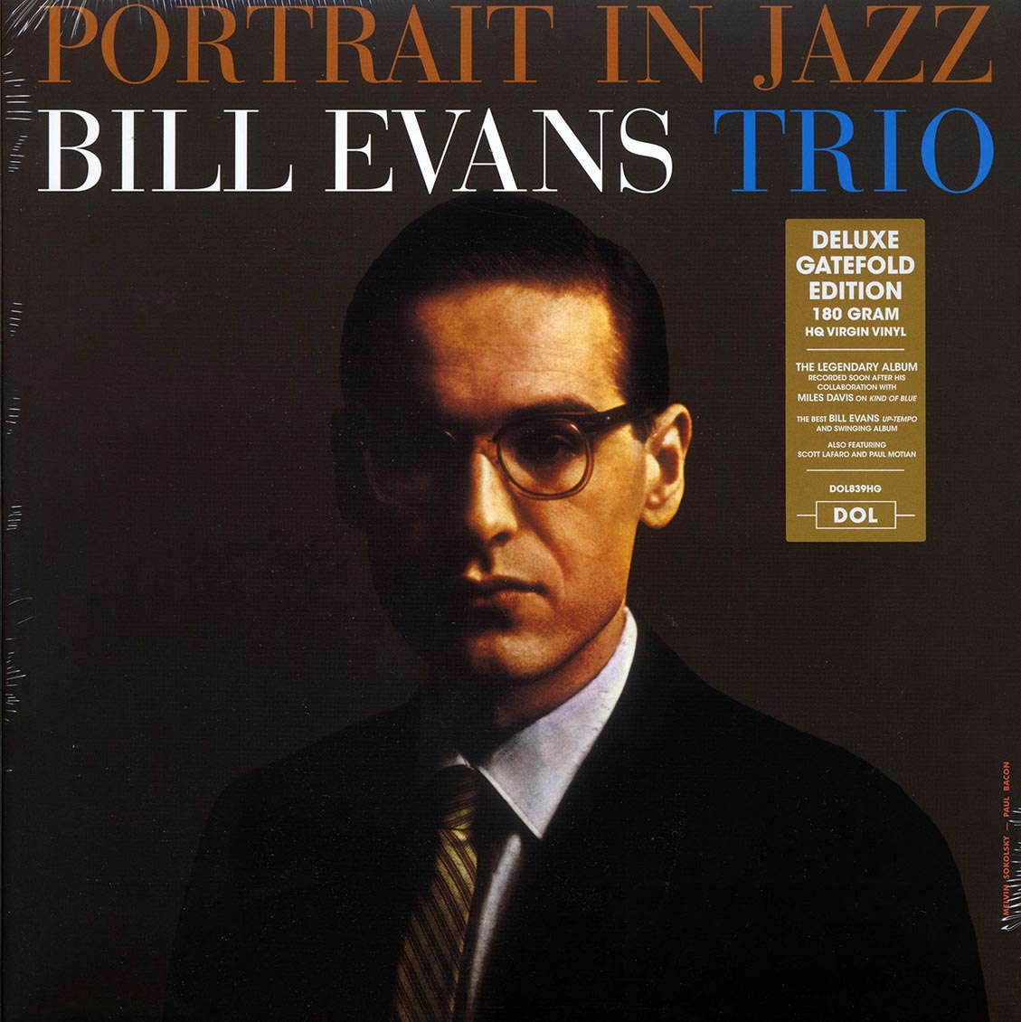 Bill Evans Trio - Portrait in Jazz [2017 Reissue 180G] [New Vinyl Record LP]