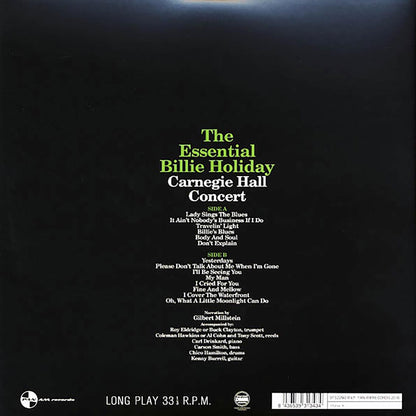 Billie Holiday - The Essential Billie Holiday: Carnegie Hall Concert [2016 Reissue] [New Vinyl Record LP]