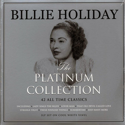 Billie Holiday - The Platinum Collection [2017 White Vinyl Compilation] [New Triple Vinyl Record LP]