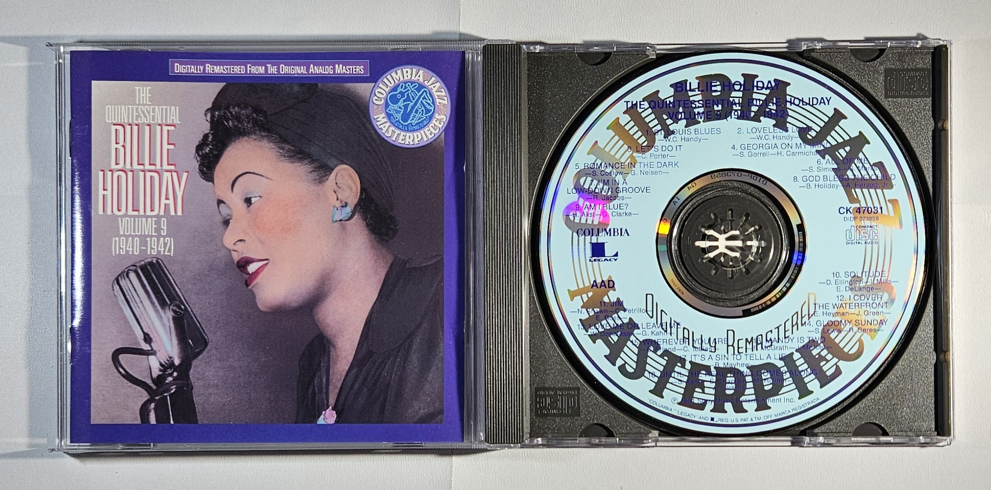 Billie Holiday - The Quintessential Billie Holiday Vol 9 (1940-1942) [ –  Pure Live Records