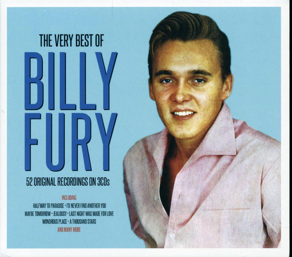 Billy Fury - The Very Best of Billy Fury [2020 Compilation] [New Triple CD]