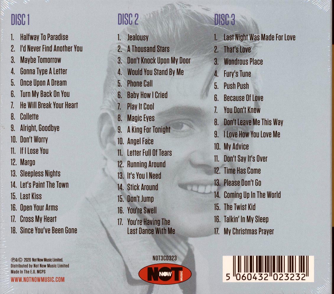 Billy Fury - The Very Best of Billy Fury [2020 Compilation] [New Triple CD]