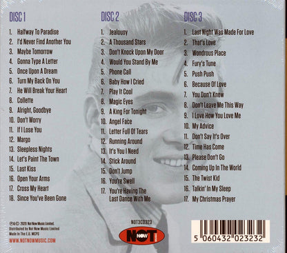 Billy Fury - The Very Best of Billy Fury [2020 Compilation] [New Triple CD]