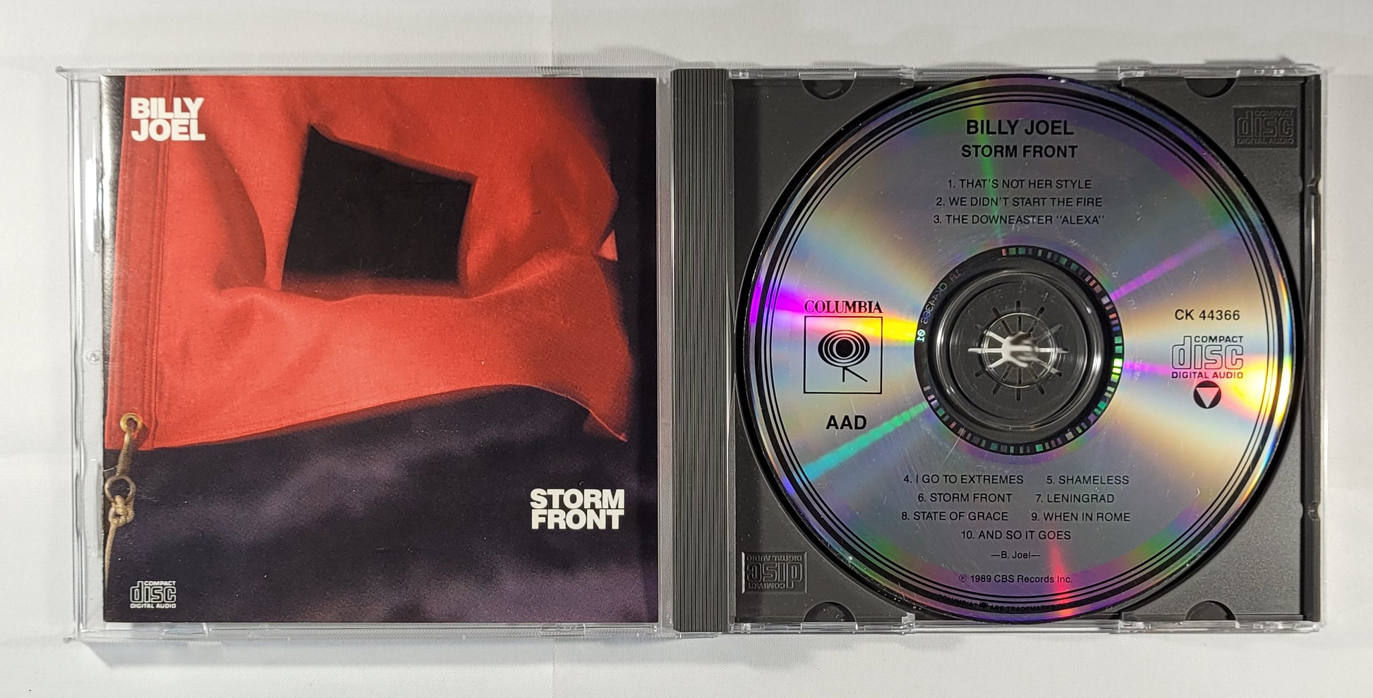 Billy Joel - Storm Front [1989 Pitman Pressing] [Used CD] [B]