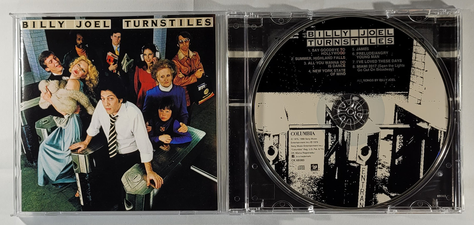 Billy Joel - Turnstiles [1998 Remastered Reissue Enhanced] [Used CD]