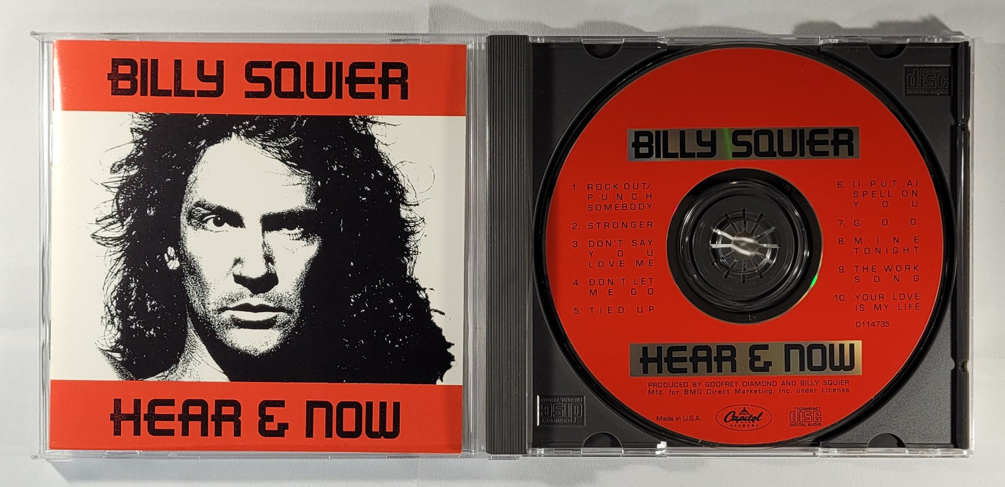 Billy Squier - Hear & Now [1989 Club Edition] [Used CD] [B]