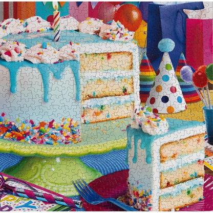 Birthday Cake 500 Piece Jigsaw Puzzle Springbok
