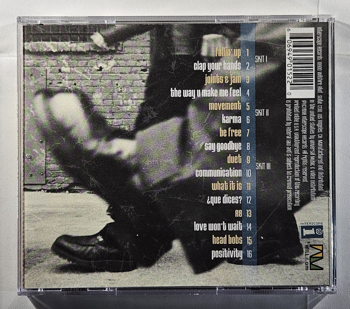 Black Eyed Peas - Behind the Front [1998 Used CD]