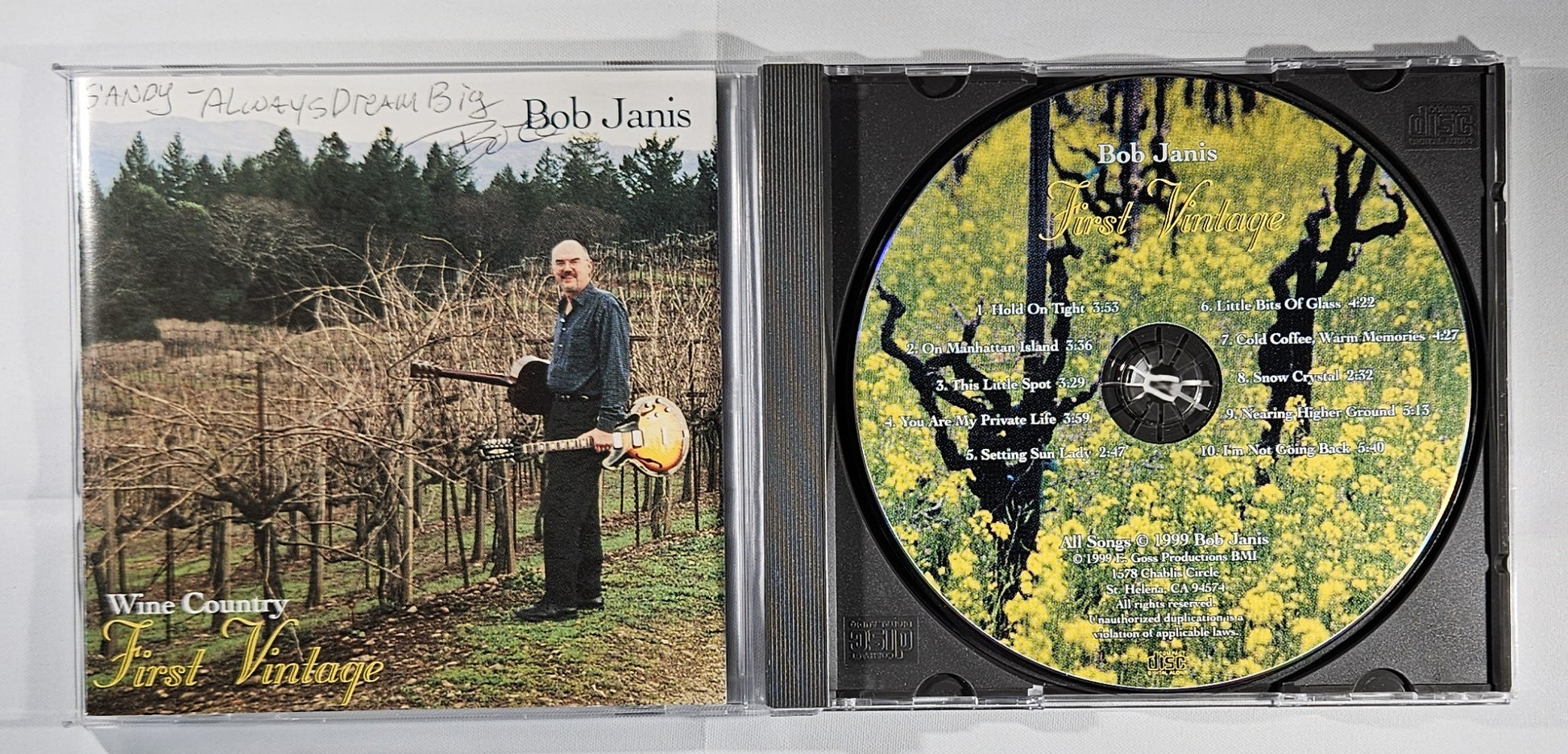 Bob Janis - First Vintage [1999 Used CD]