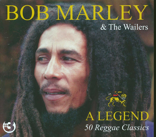 Bob Marley & The Wailers - A Legend 50 Reggae Classics [2009 New Triple CD]
