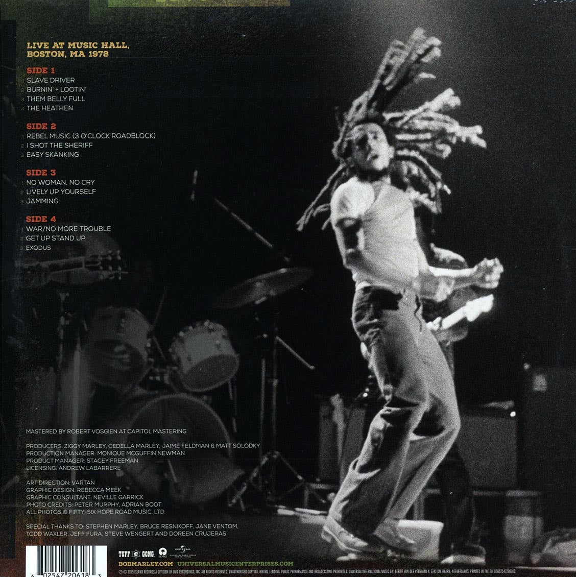 Bob Marley & The Wailers - Easy Skanking in Boston '78 [2015 200G] [New Double Vinyl Record LP]