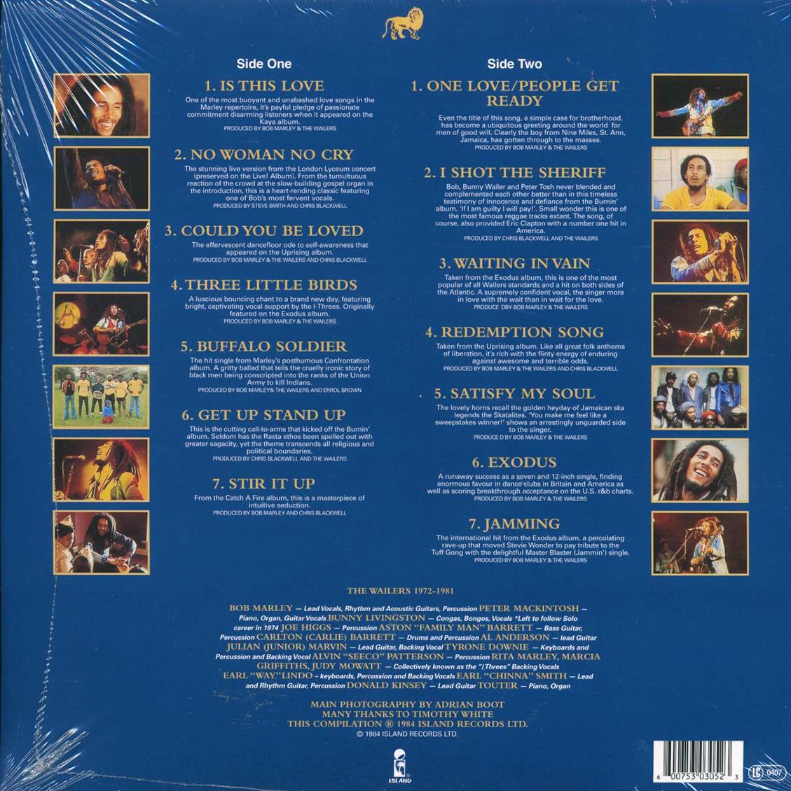 Bob Marley & The Wailers - Legend (The Best Of) [2016 Reissue Compilation 180G] [New Vinyl Record LP]