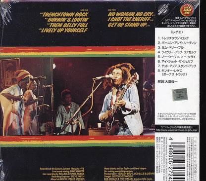 Bob Marley & The Wailers - Live! [2001 Japan Reissue Remastered Mini-LP] [New CD]